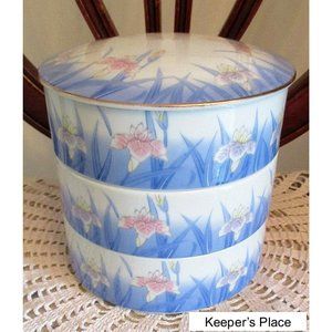 Vintage OMC Japan Triple Stacking Trinket Jewelry